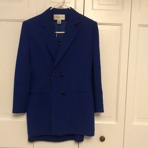 Suit navy blue